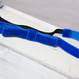 NEW! Blue Velvet Hairband